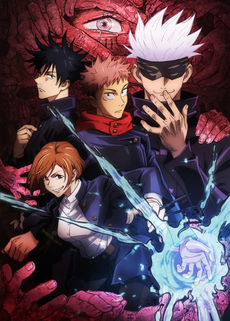 Pôster de Jujutsu Kaisen