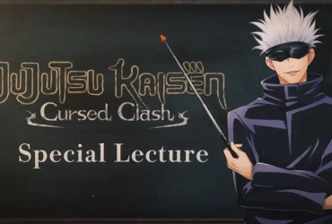 Jujutsu Kaisen Cursed Clash - Gojo ensinando