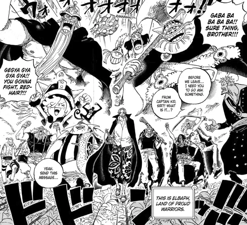 Broggy e Dorry Com o Shanks
