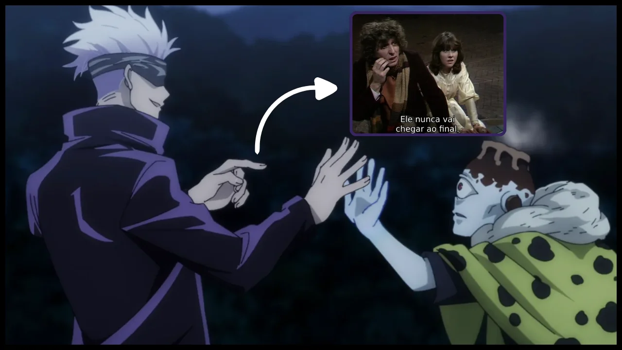 Mugen gojo explicado com doctor who
