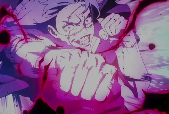 Como Funciona o Black Flash em Jujutsu Kaisen (Flash Negro) 9 Mahiro Black Flash