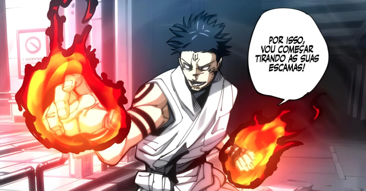 Explicando as Chamas da Fornalha de Sukuna - Jujutsu Kaisen 7 Sukuna vs Gojo