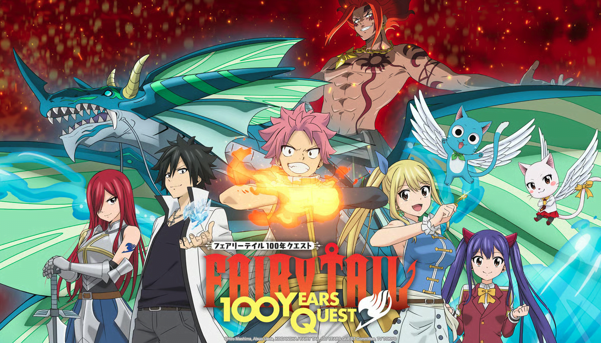 FAIRY TAIL: 100 Years Quest estreia na Crunchyroll Legendado